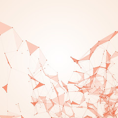 Poster - Abstract background with dotted grid