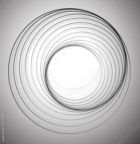 Plakat koła spirala streszczenie układ tło projektu