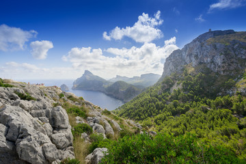 Wall Mural - Formentor Landscape Mallorca Balearic island Spain