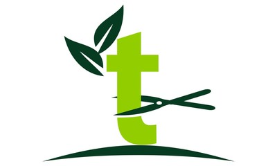 Letter T Lawn Logo