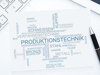 Wall Mural - Produktionstechnik