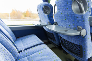 Wall Mural - travel bus interior and seats