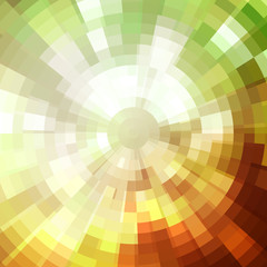 Poster - Abstract background made of shiny mosaic pattern