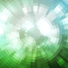 Poster - Abstract background made of shiny mosaic pattern