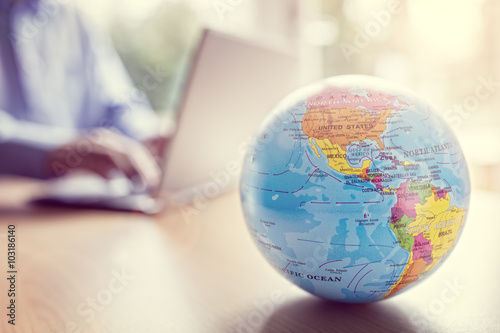 Fotografia Global business and communications