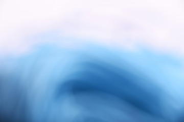 Abstract blue and white cloudy wave background