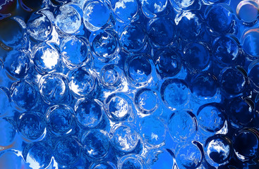 Aufkleber - Color Abstract background and glass effect,  And light circle structure.
