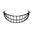 Happy Smile Cartoon Vector Icon