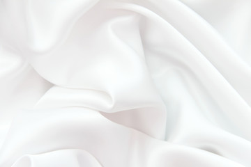 Fototapete - abstract background luxury cloth or liquid wave or wavy folds of