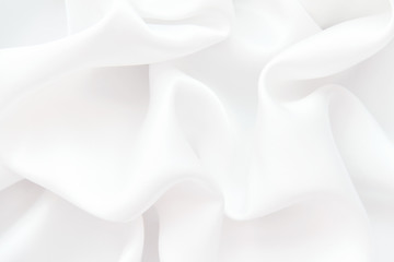 Fototapete - abstract background luxury cloth or liquid wave or wavy folds of