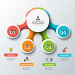 © abert84 - Abstract infographics number options template.