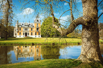 Wall Mural - beautiful romantic castles of Belgium