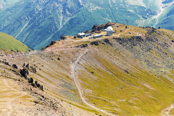 Wall Mural - alpine mountain landscape