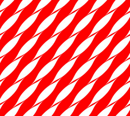 Wall Mural - Ribbon seamless pattern. Fashion graphics background design. Modern abstract stylish texture for wrapping, wallpaper, textiles etc. Line and stripe ornament. Geometric repeat print VECTOR Illustration