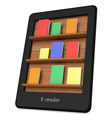 Sticker - ebook reader concept