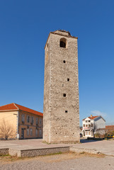 Wall Mural - Clock Tower (Sahat Kula)  in Podgorica, Montenegro