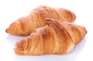 Wall Mural - Fresh croissants