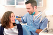 © Production Perig - Young attractive woman being cured by a dentist
