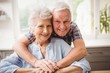© WavebreakmediaMicro - Portrait of senior couple embracing
