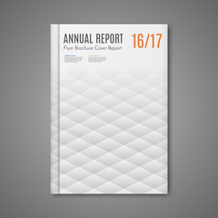 Aufkleber - Vector abstract low polygonal shape background for corporate business annual report book cover brochure flyer poster.
