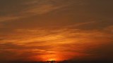 Fototapeta Desenie - Abstract orange sky in background