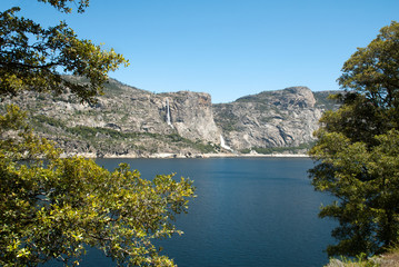 Wall Mural - Hetch Hetchy Reservoir in Yosemite National Park. The source of water for San Francisco, CA.