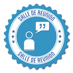 Sticker - Logo salle de réunion.