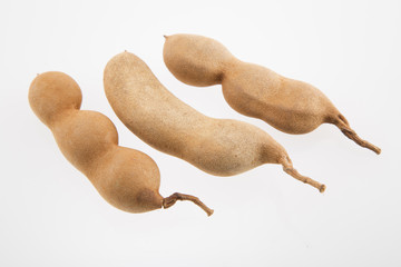 Sticker - Tamarind isolated on white background