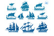 Ships of the past iconset