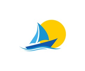 Sticker - Sailing logo