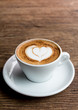 © sirins - Cup of Cappuccino Coffee with Latte Art.