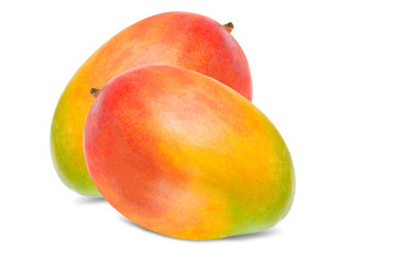 Mango isolated on white