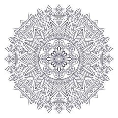 Wall Mural - Vector indian Mandala