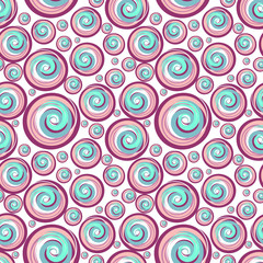 Poster - Retro seamless pattern