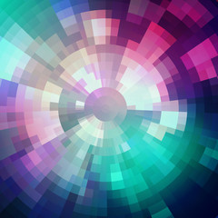 Poster - Abstract background made of shiny mosaic pattern