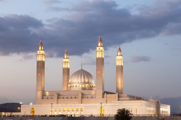 Fototapete - Grand Mosque in Nizwa, Oman