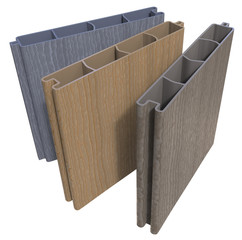 Wall Mural - Vinyl fence profiles