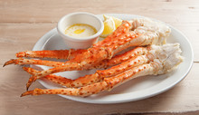 Plate Of Snow Crab Legs