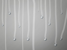 Gray Water Droplets Background
