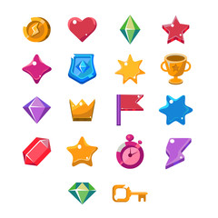 Poster - Computer Game Icon Set
