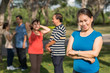 © DragonImages - Senior fitness trainer
