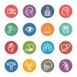 Medical & Health Care Specialties Icons Set 1 - Dot Series