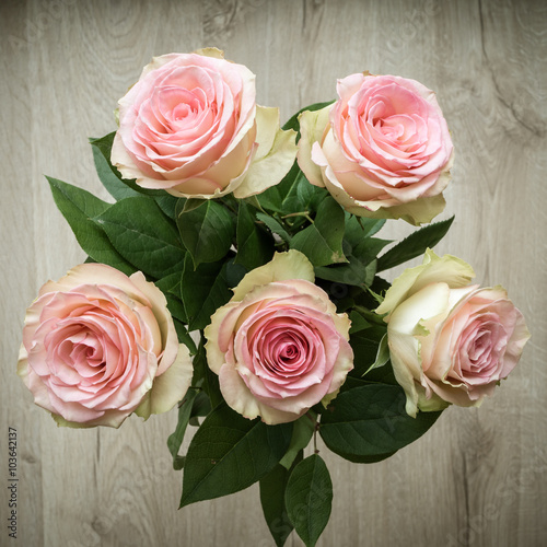 Obraz w ramie bouquet de roses