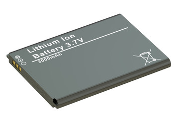 Poster - Battery or accumulator for phone