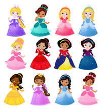 Big Bundle Cute Collection Of Beautiful Princesses