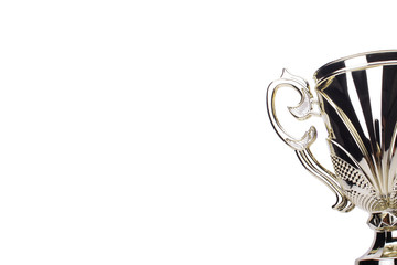 award winning trophy isolated