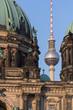 Berlin Cathedral and Fernsehturm