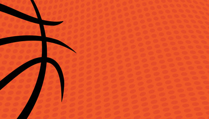 Basketball vector background