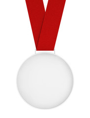 Poster - Blank Medal with Ribbon