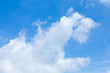 © sutichak - cloud on clear blue sky background